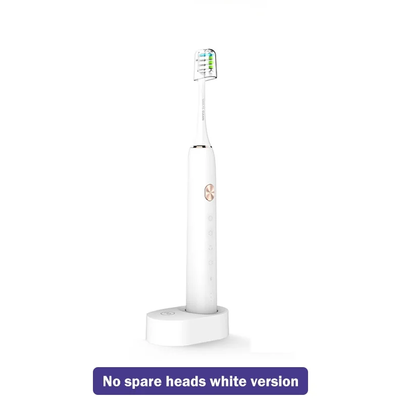 X3 white Xiaomi Mijia SOOCAS X3, звуковая электрическая зубная щетка, зубная щетка для взрослых, водонепроницаемая, ультра Звуковая, автоматическая зубная щетка, перезаряжаемая через USB - Цвет: X3 white