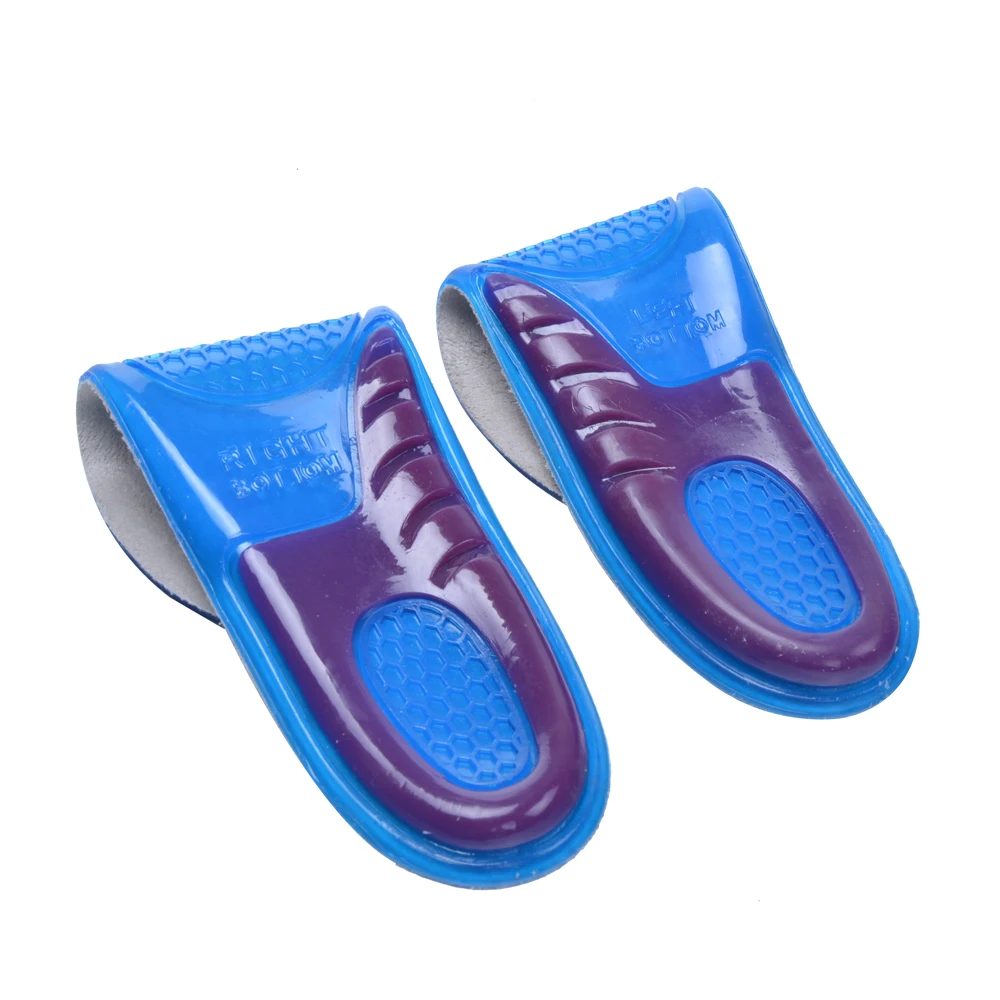 Silicon Gel Insoles Foot Care for Plantar Fasciitis Heel Spur Running Sport Insoles Shock Absorption Pads arch orthopedic insole