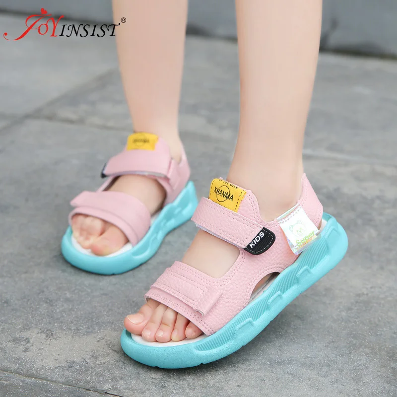 Сандалии для девочек лето 2019 детские сандалии модные с перфорацией|Сандалии| |