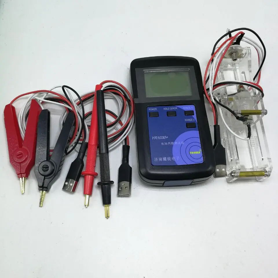 enhanced type pen 4 Высокоточный тестер внутреннего сопротивления литиевой батареи YR1030 скрининг производственное обслуживание 18650DIY батарейный блок - Цвет: enhanced type pen 4