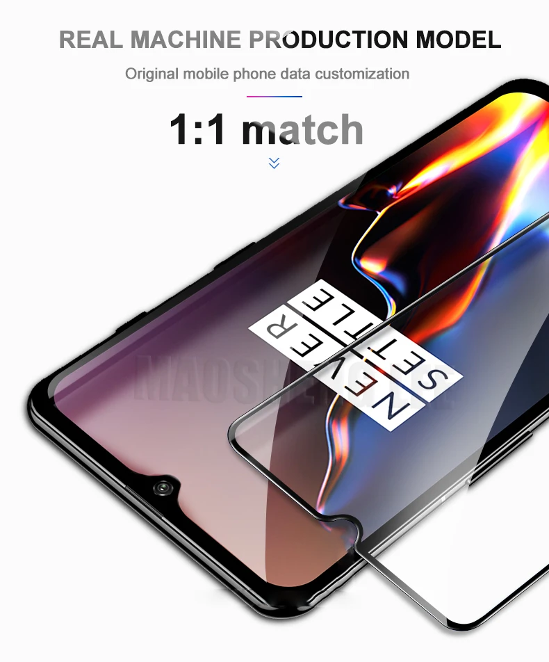 Закаленное стекло 9D для Oneplus 6 6T 5 5T 7 защита экрана с полным покрытием закаленное