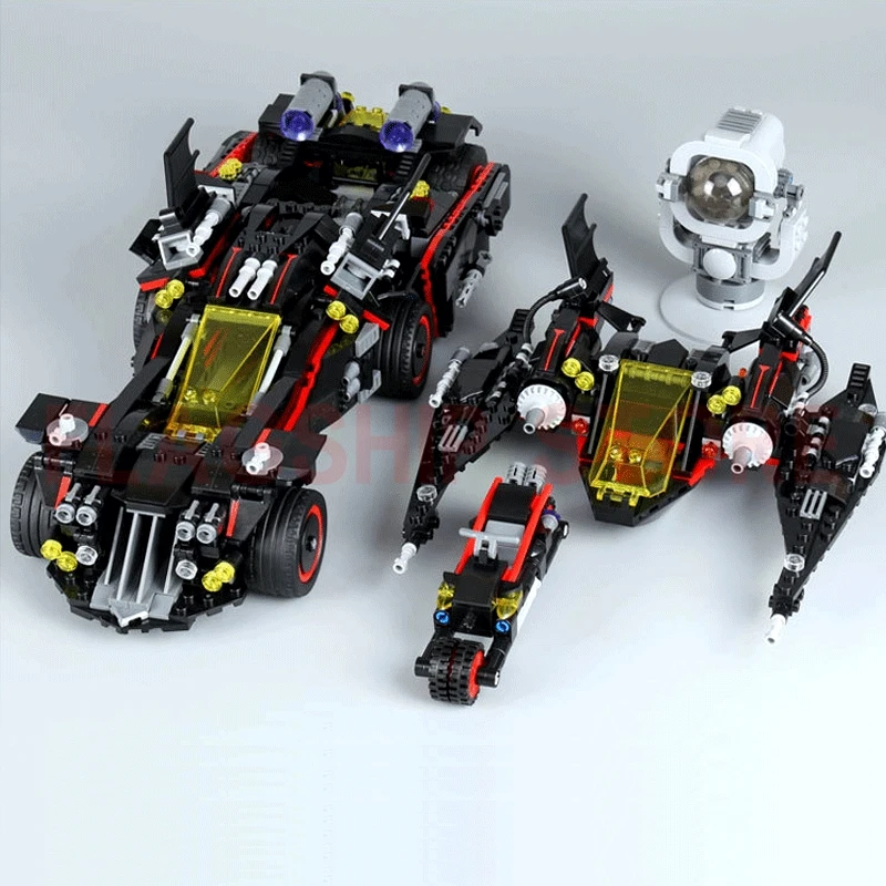 LP 07077 07044 07052 07060 Batcave Break in оригинальные блочные игрушки Marvel Batman Clone 70917 70909 76023