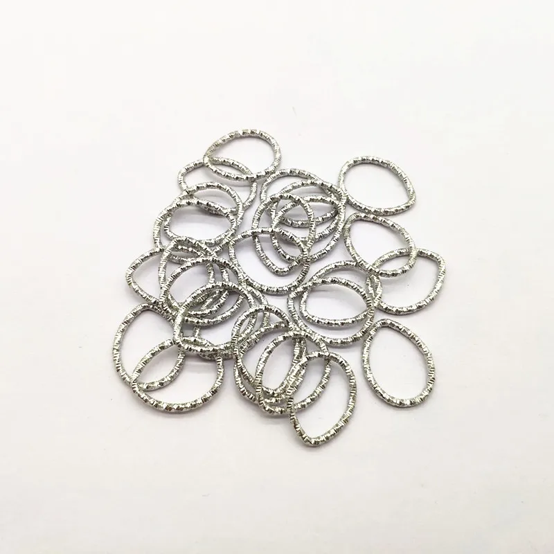 rhodium Новое поступление! 18x14 мм 500 шт тон из нержавеющей стали Яйцо разъемы для серьги шпильки, серьги аксессуары, части, ювелирные изделия - Цвет: rhodium