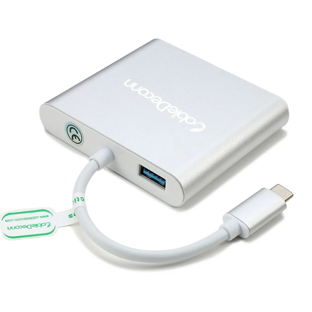 2017 Горячая USB C USB3.1 тип c для Ultra HDMI 4K usb хаб OTG гигабитный Ethnernet RJ45 и женский зарядный
