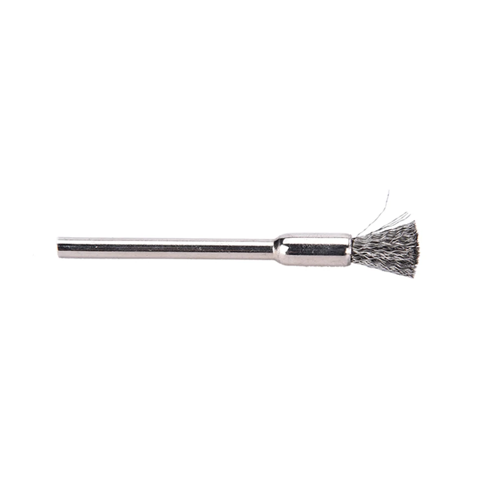 10 шт. хвостовик рулевой щетки для дрели 5 мм|tool accessories|wire wheel brushbrass wire brush |