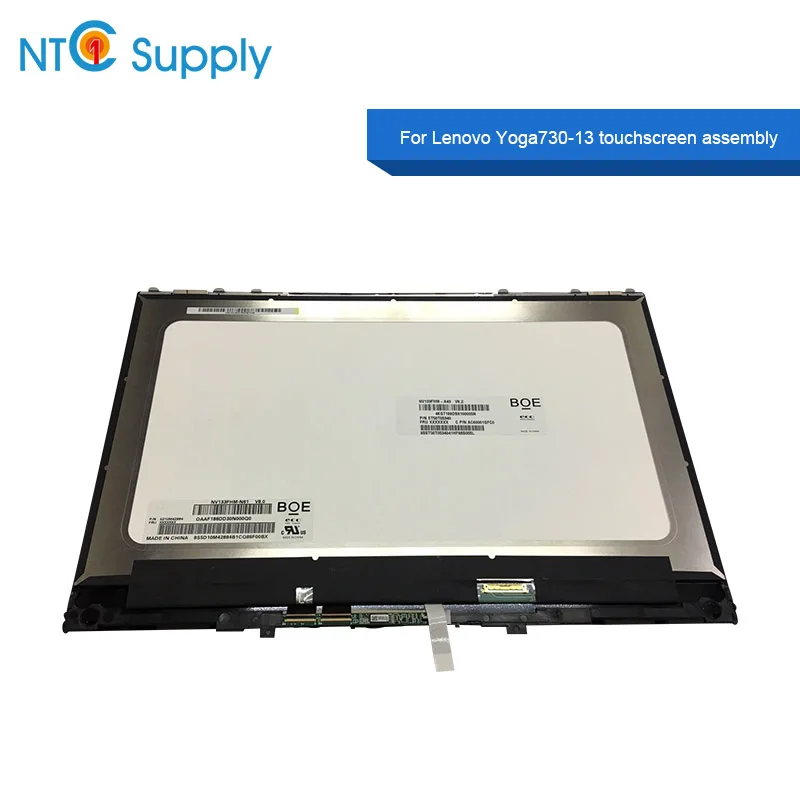 MEIHOU для Lenovo Yoga730-13 UHD Full LCD сенсорный экран дисплей в сборе NV133FHM-N61 V8.0 P/N: 5D10M42884