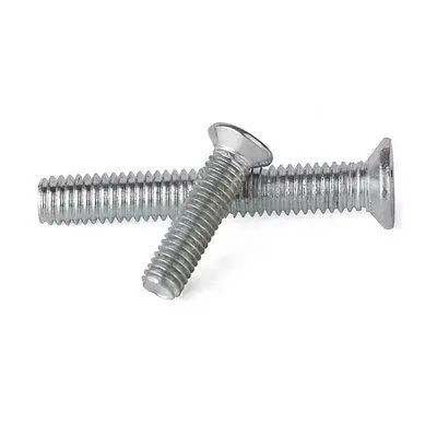 

10Pcs M8*1.25*35-60mm Phillips Flat Countersunk Head Screws Zine Plated