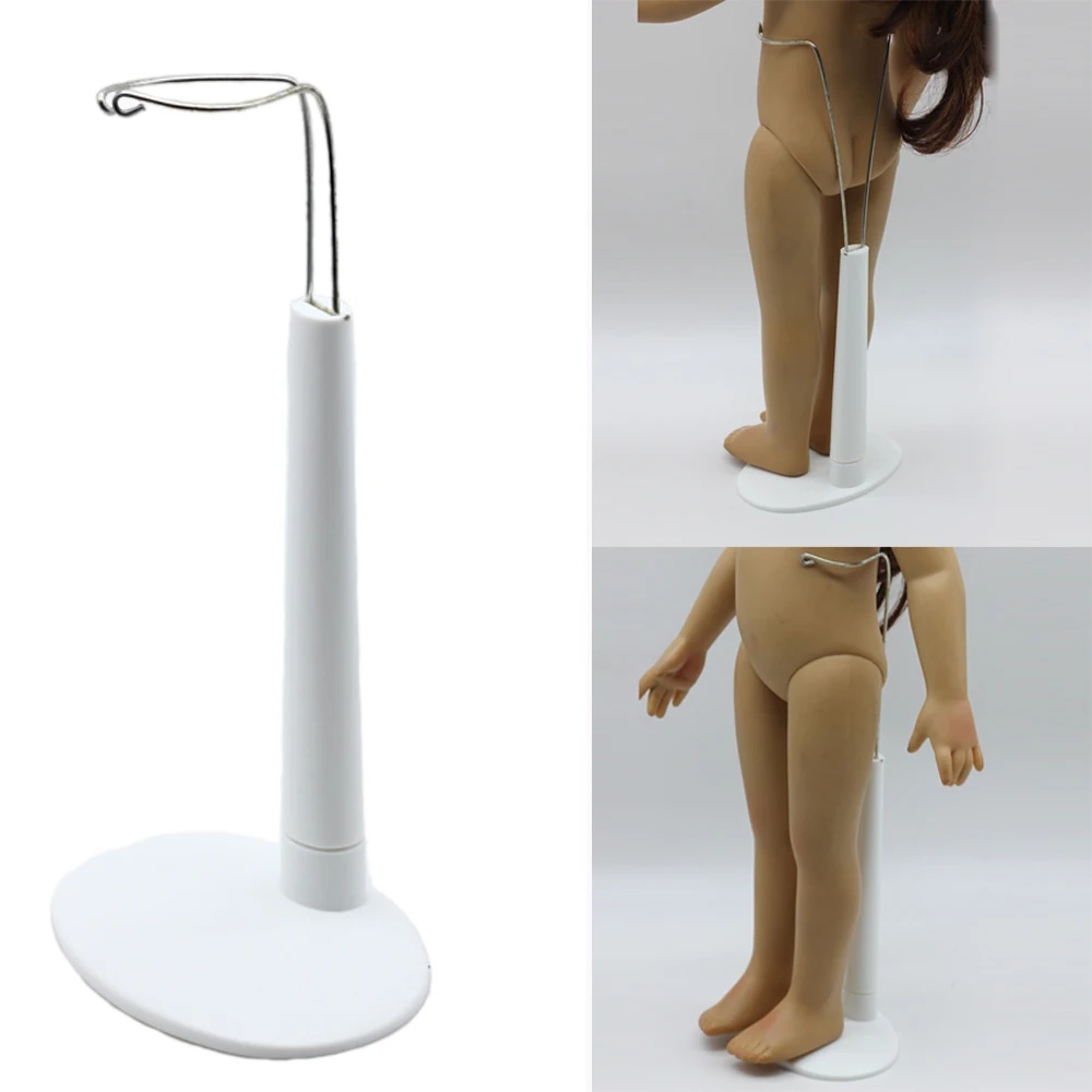 White 1/3 Scale C-Type Display Stand Holder fit For 18"45cm Girls Dolls Free Shipping | Игрушки и хобби