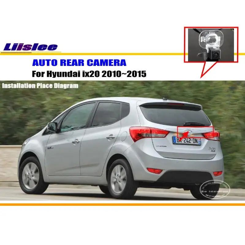 Автомобильная камера для освещения номерного знака Hyundai ix20 2010 ~ 2013 2014 2015 заднего