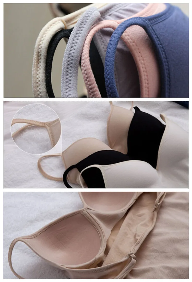 Глубокий V Средства ухода за кожей Шеи пикантные мягкий майка бюстгальтер