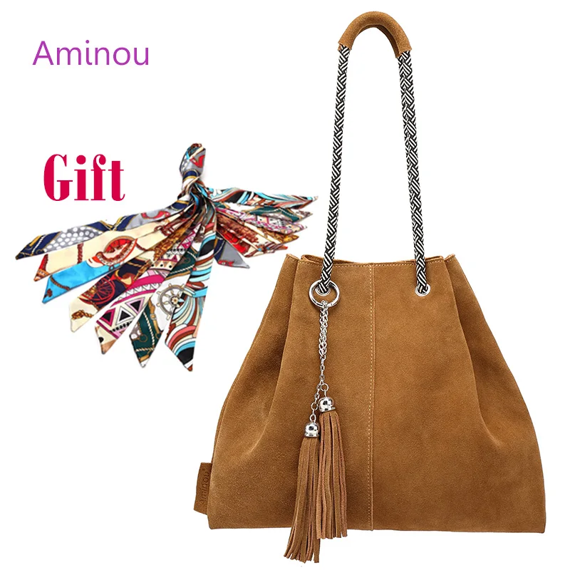 Сумка тоут женская из натуральной кожи повседневный саквояж на плечо мягкой