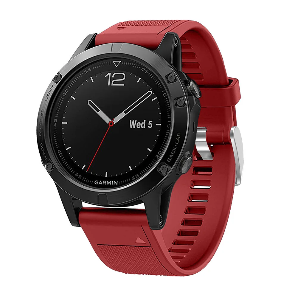 Силиконовый сменный ремешок для Garmin Fenix 5/Fenix 6 Forerunner 935 22 мм|Ремешки часов| |