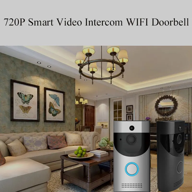 Видеодомофон дверной звонок инфракрасное ночное видение PIR защита Умный дом