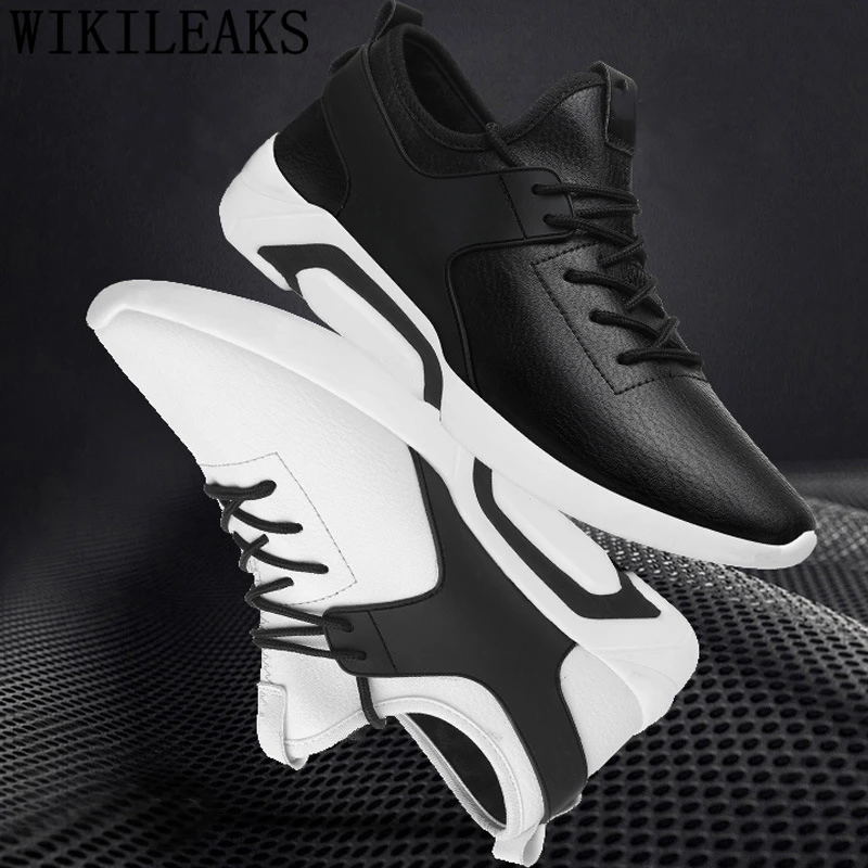 Mens Shoes Casual Leather Sneakers Winter Men White Short Plush Sports For Male Tenis Masculino | Обувь