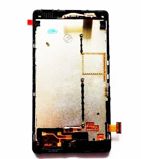Черный цвет 800*480 4 3 дюйма для Nokia 820 N820 ЖК-дисплей + сенсорный экран с рамкой