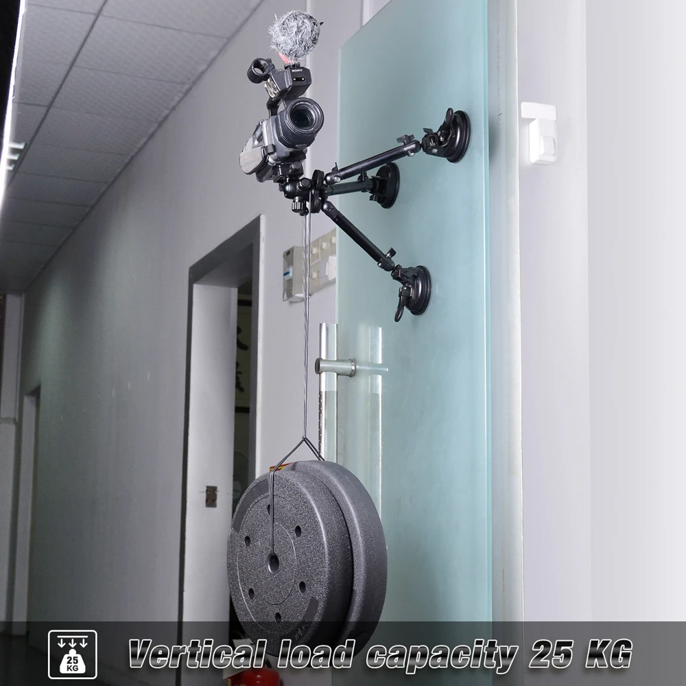 Автомобильный держатель на присоске для камеры DV DVR телефона в автомобиле 360