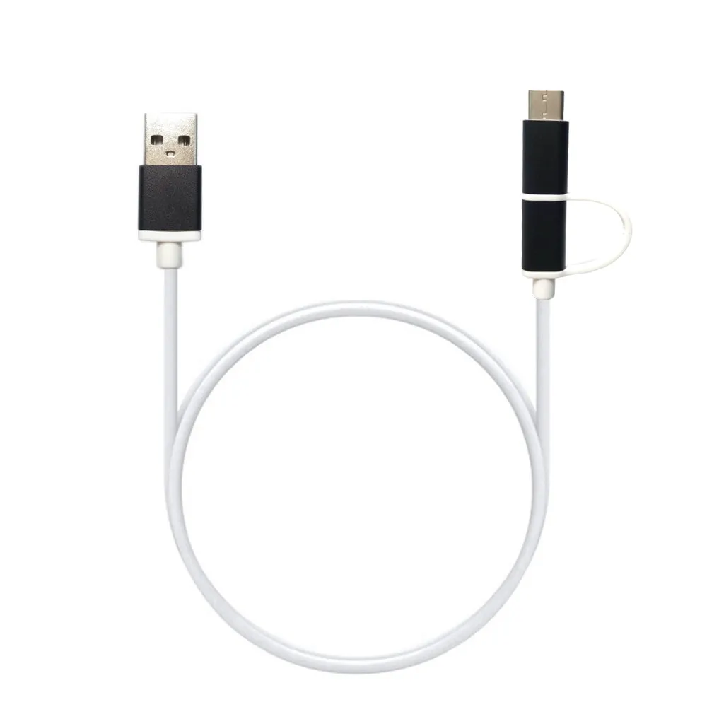5 шт./лот USB Type C и Micro 2 в 1 кабель для Samsung быстрой зарядки передачи данных Xiaomi 4C Nexus 5X