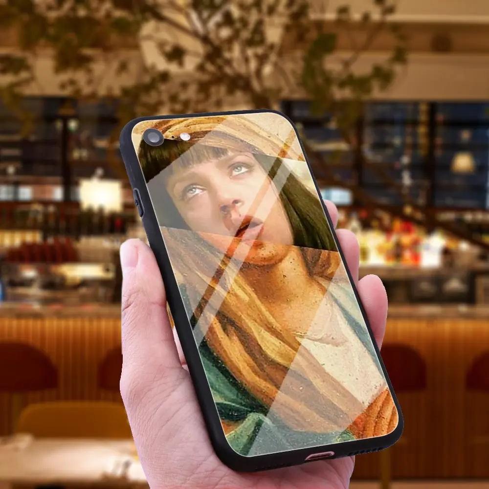 WEBBEDEPP Mona Lisa Van Gogh чехол из закаленного стекла для телефона Apple iPhone Xr Xs Max X или 10 8 7 6 6S