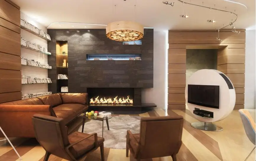 On sale bio fireplace with remote control eco flame 48'' long