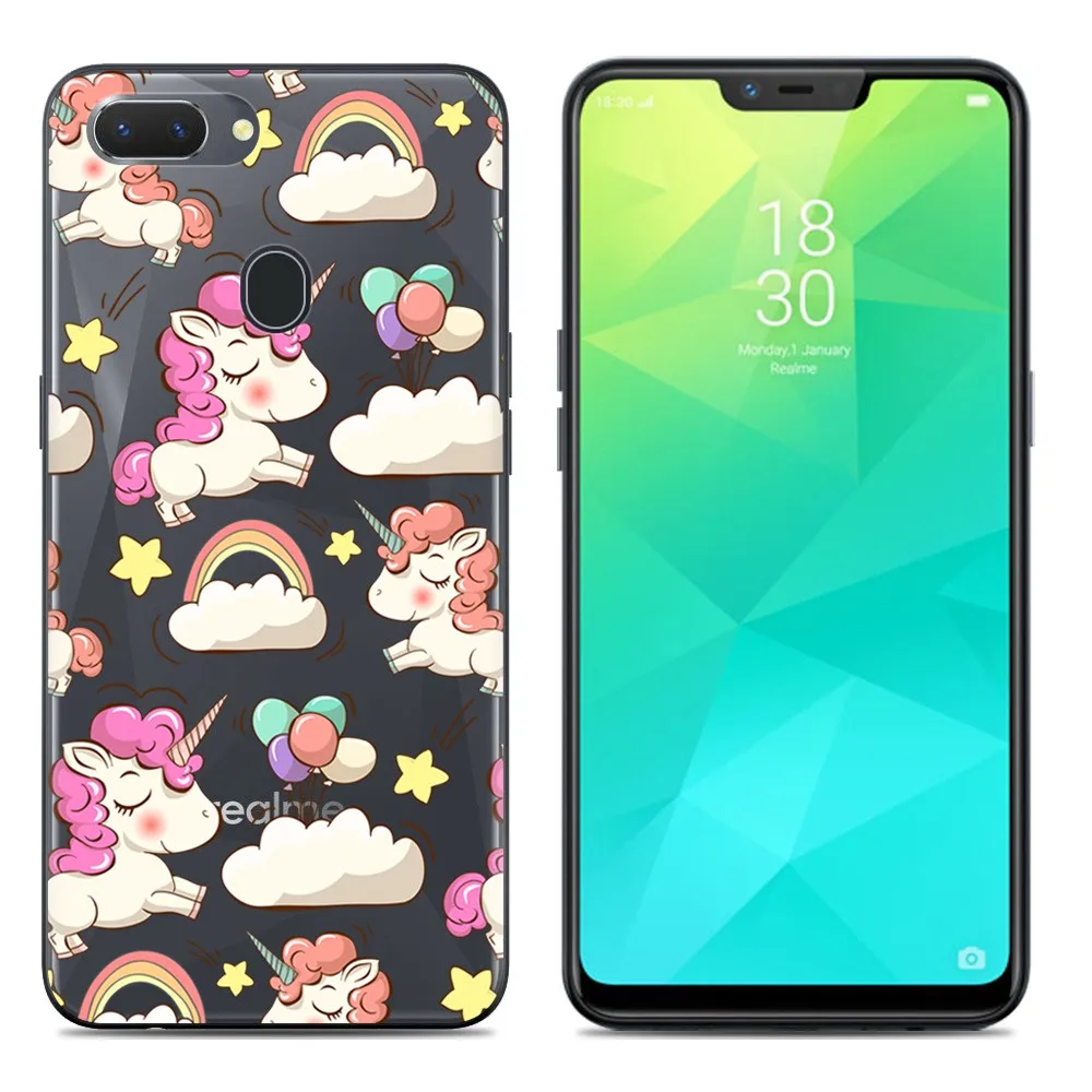 Для OPPO Realme 2 Realme2 Pro Чехол Силиконовый мягкий ТПУ чехол для мобильного телефона
