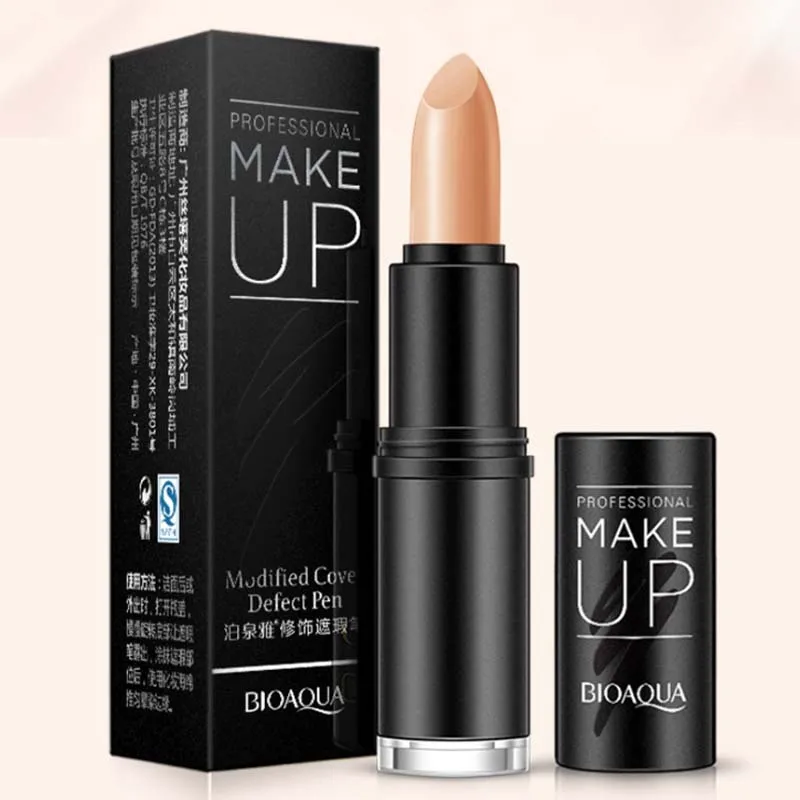 Новое лицо осветляет консилер Карандаш Покрытие темный круг акне пятнистый