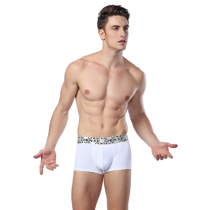 Мужские трусы боксеры MHIUWU CUECAS мягкие комфортные Дышащие Боксеры|brand mens boxer underwear|men