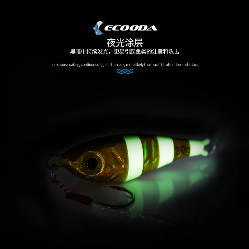 ECOODA Гибкая приманка искусственная корневая 5g 7 г 12 18 2 30 светящаяся ложная с