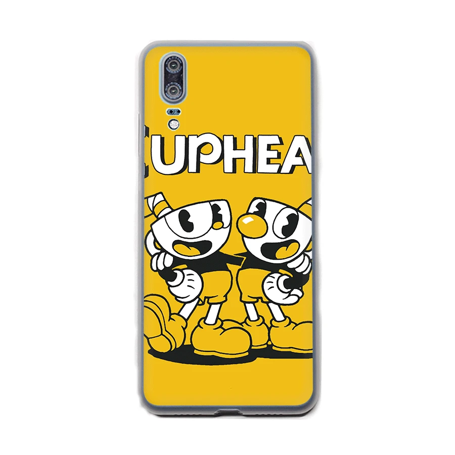 Жесткий чехол для телефона Desxz Cuphead Huawei P30 P8 P9 P10 P20 Pro Plus Lite Mini P Smart