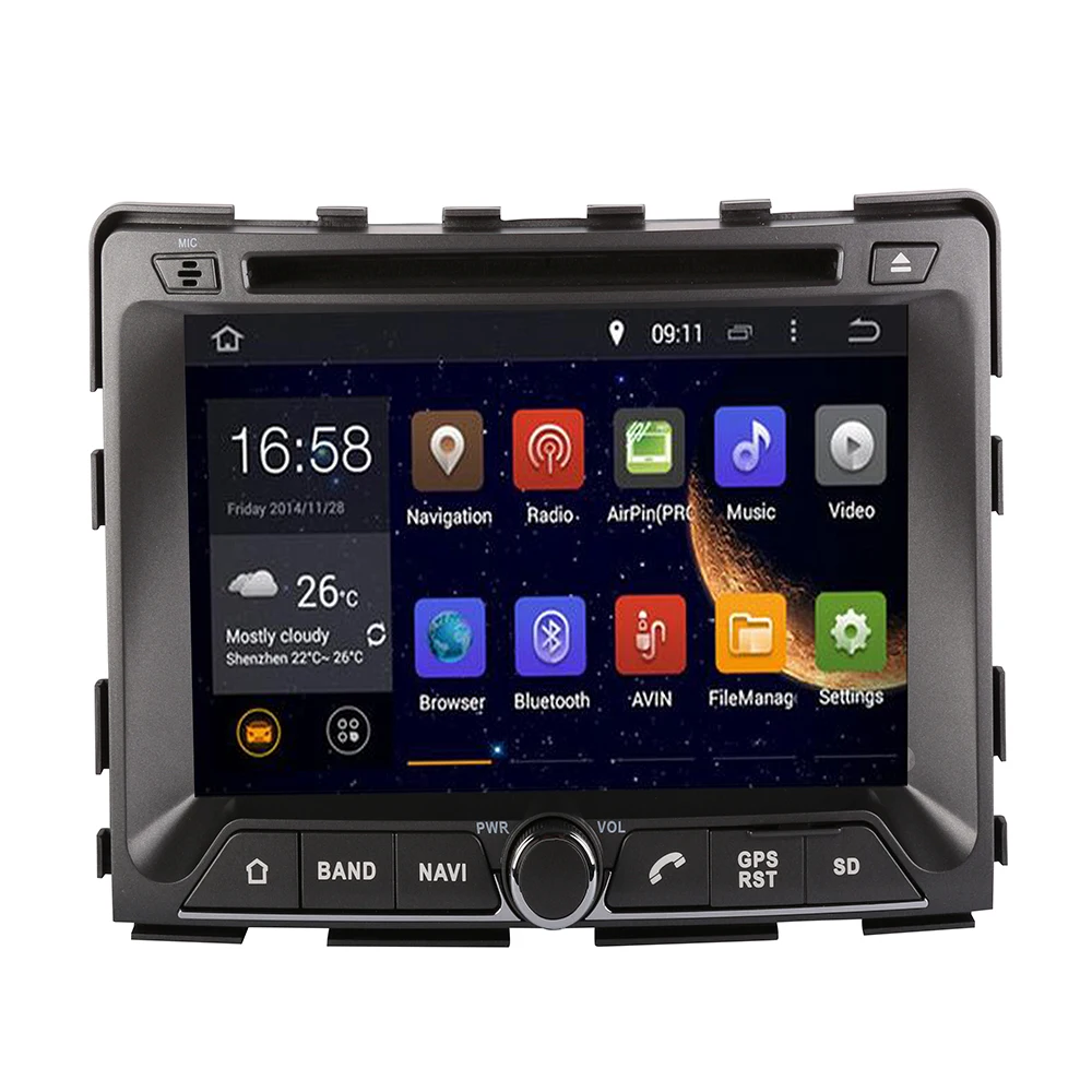 Android 10 4G RAM для SsangYong Rexton 2005-2019 Rodius/stavic 2004-Автомобильный Радио Аудио Видео