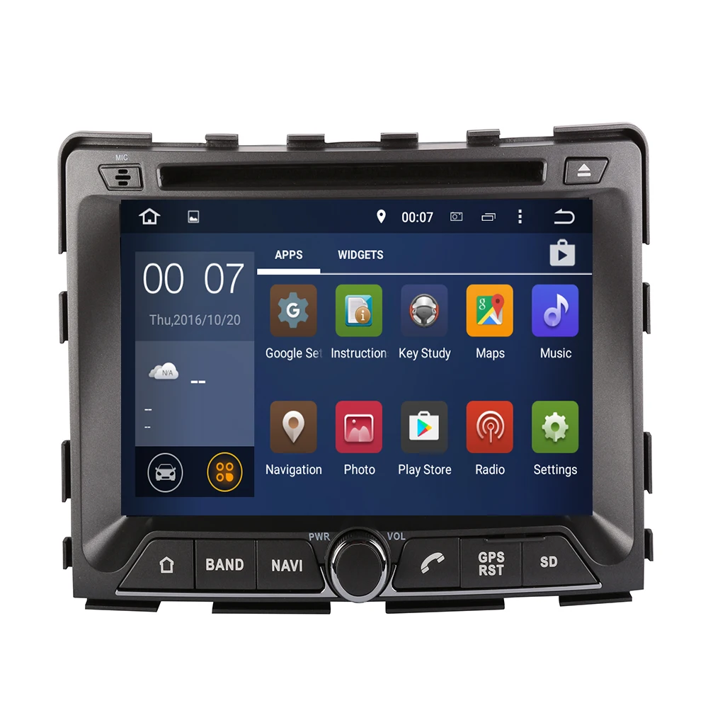 1024x600 HD 4G RAM Android 10 8 coreCar DVD GPS навигация для Ssangyong rexton/Для rodius/stavic 2004 MAP Head