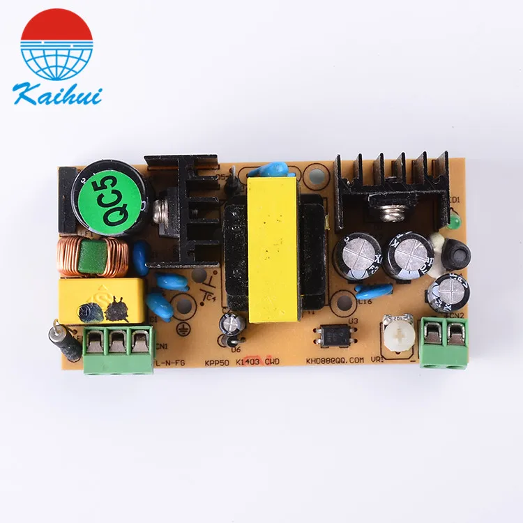 ROHS подача электропитания 50W PCB модель 15V 3.3A Led Импульсный источник питания KPSH50-15 |