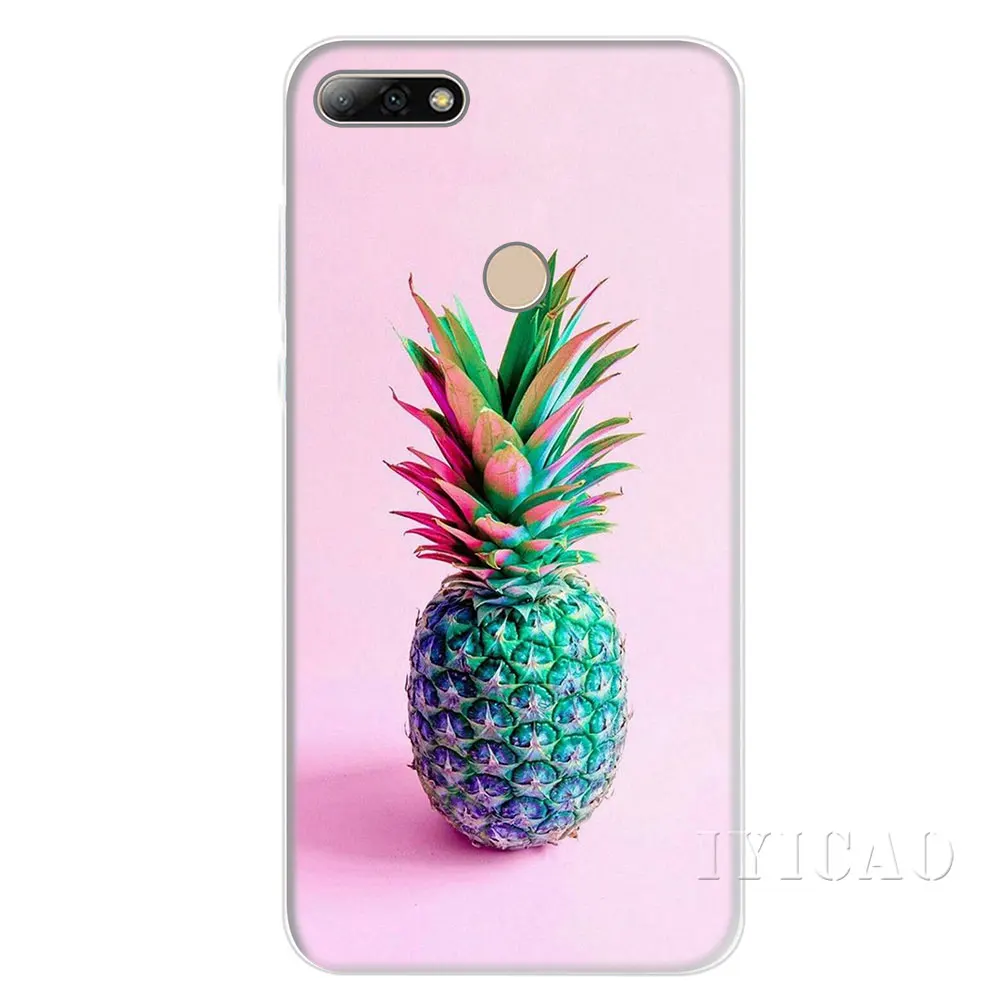 IYICAO летние фрукта ананаса жесткий чехол для Huawei P8 P9 P10 P20 P30 Lite 2015 2016 2017 Plus Pro P Smart 2019 |
