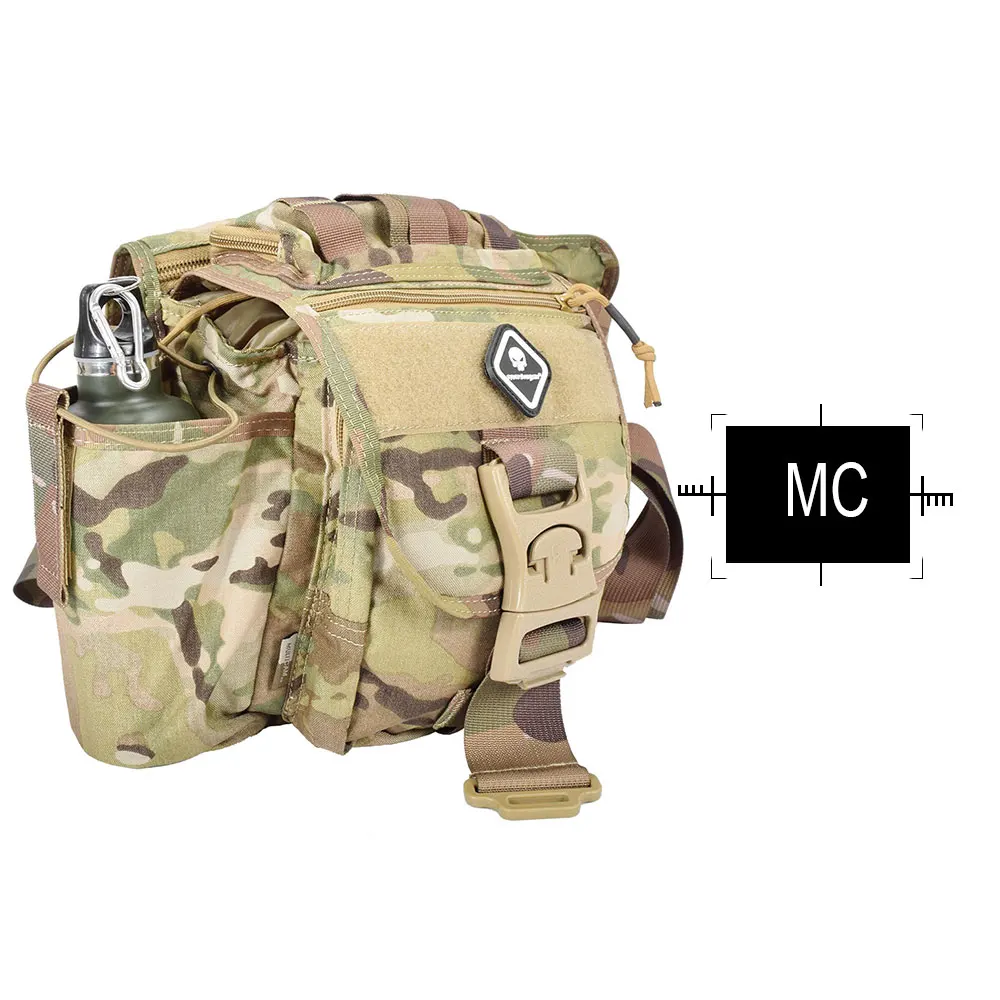 Emerson gear высшего класса EDC Jumbo Versipack тактический слинг пакет Recon сумка на плечо тактическая Шестерня натуральная Multicam 500D лямки