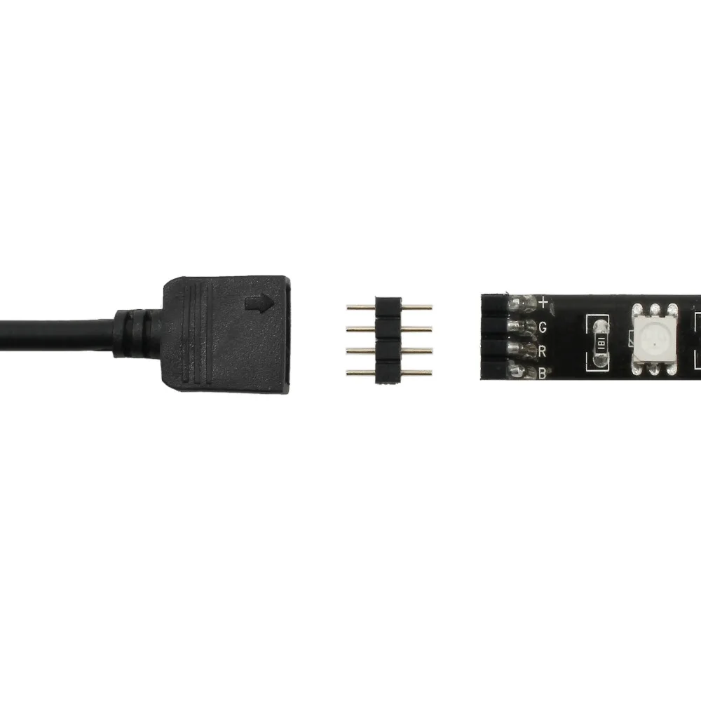 4X40cm USB Led освещение настроения ТВ ПОДСВЕТКА акцент RGB многоцветная полоса света