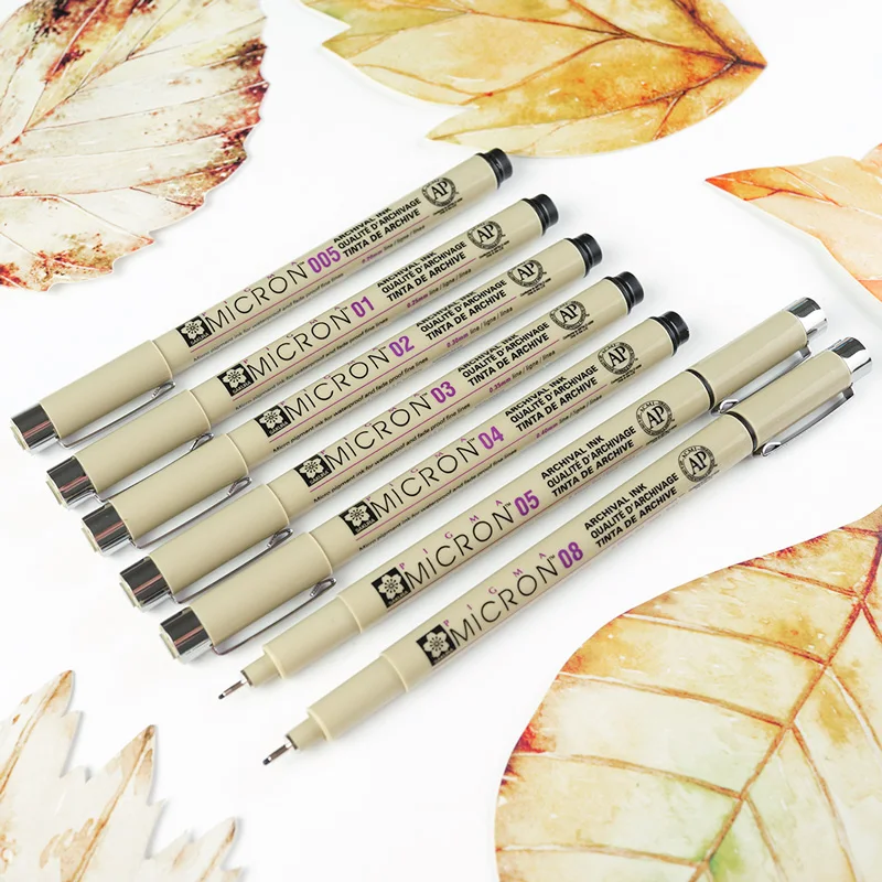 5 шт./лот мягкая кисть Ручка для рисования офисные принадлежности 005 01 02 03 04 05 08 10