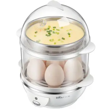 

Bear 220V Egg Boilers Multifunctional Stainless Steel Double Boiled Egg
