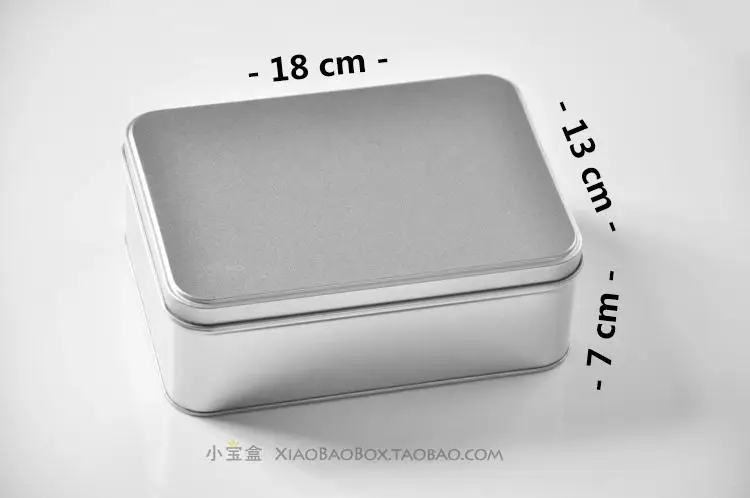 Размеры: 180x130x72 мм жестяной коробке/консервной банки могут/печенье Box/печенье