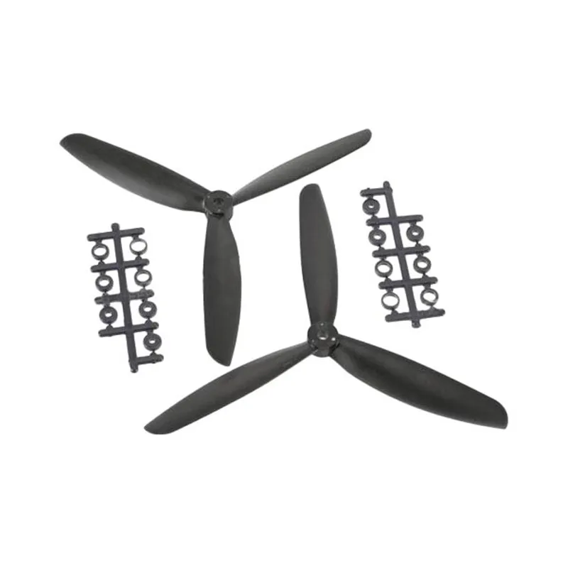Пропеллеры с 3 листочками ABS CW/CCW для квадрокоптера 330 комплект рамкой
