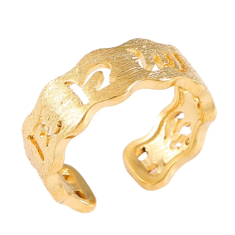 Африканское индийское женское кольцо модные золотые ювелирные изделия