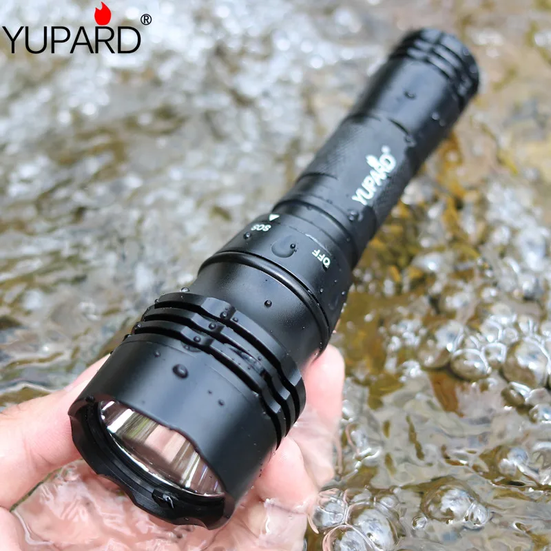 

Фонарик YUPARD T6 XM-L2 для дайвинга