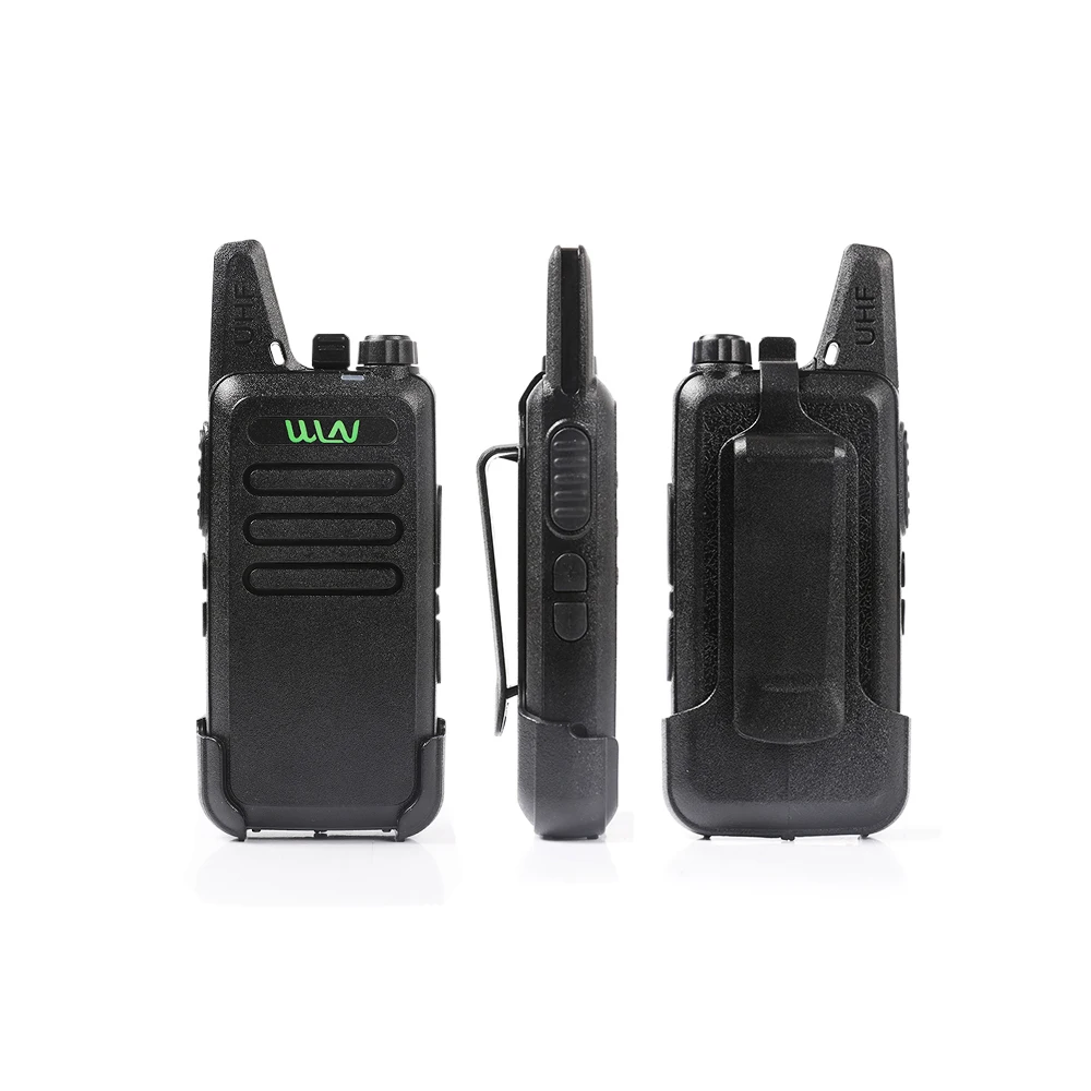 2 шт./лот WLN KD C1 приемопередатчик Ham Радио черный UHF 400 470 MHz мини рация беспроводной
