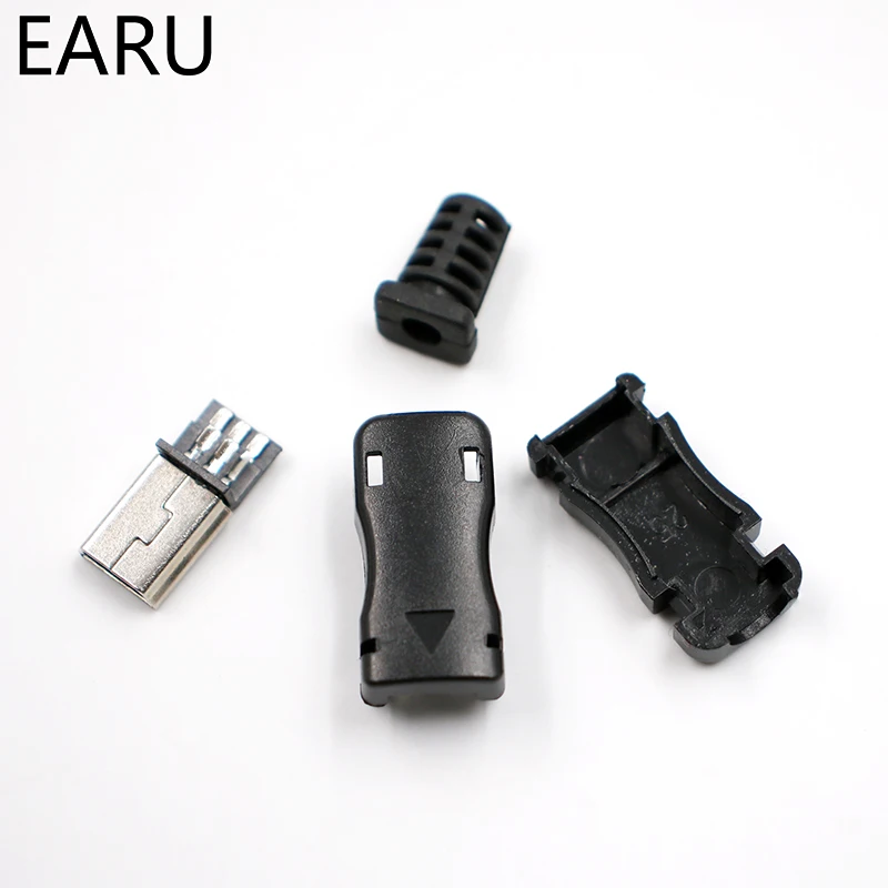 10 шт. мини USB 5 Pin T порт штекер разъем пластиковая крышка для DIY Прямая поставка