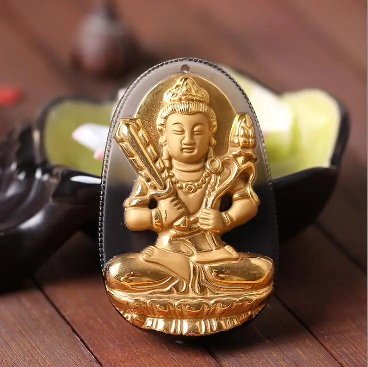 Из натурального прозрачного камня чистый carved резной золотой цвет китайский