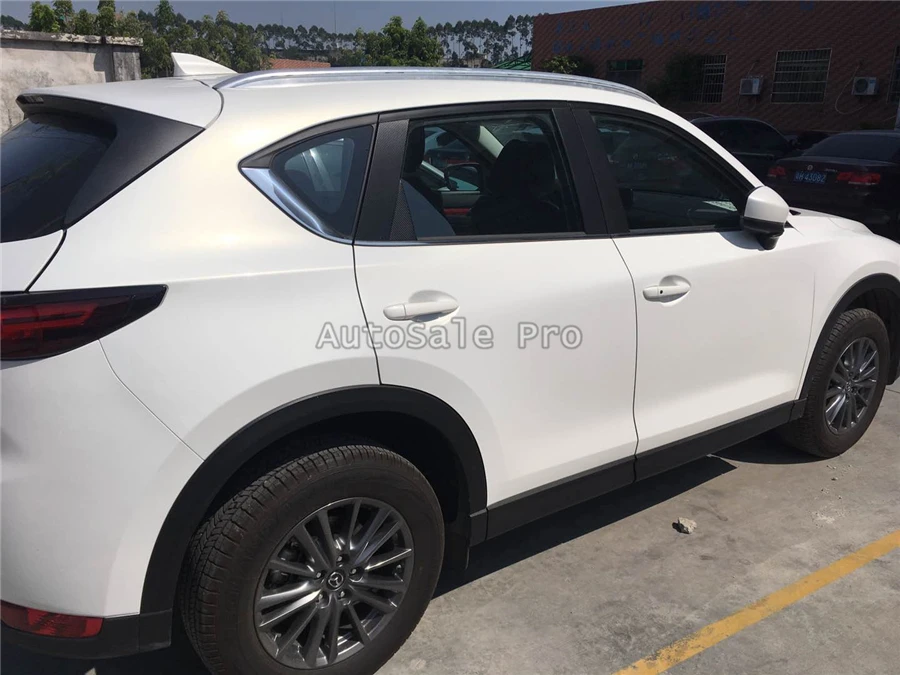 Для Mazda CX 5 2017 2018 из алюминиевого сплава серебряная верхняя кровельная рейка