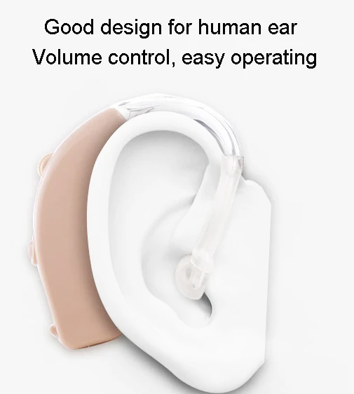 Слуховой аппарат цифровой мощный выключатель памяти BTE VC программируемый с