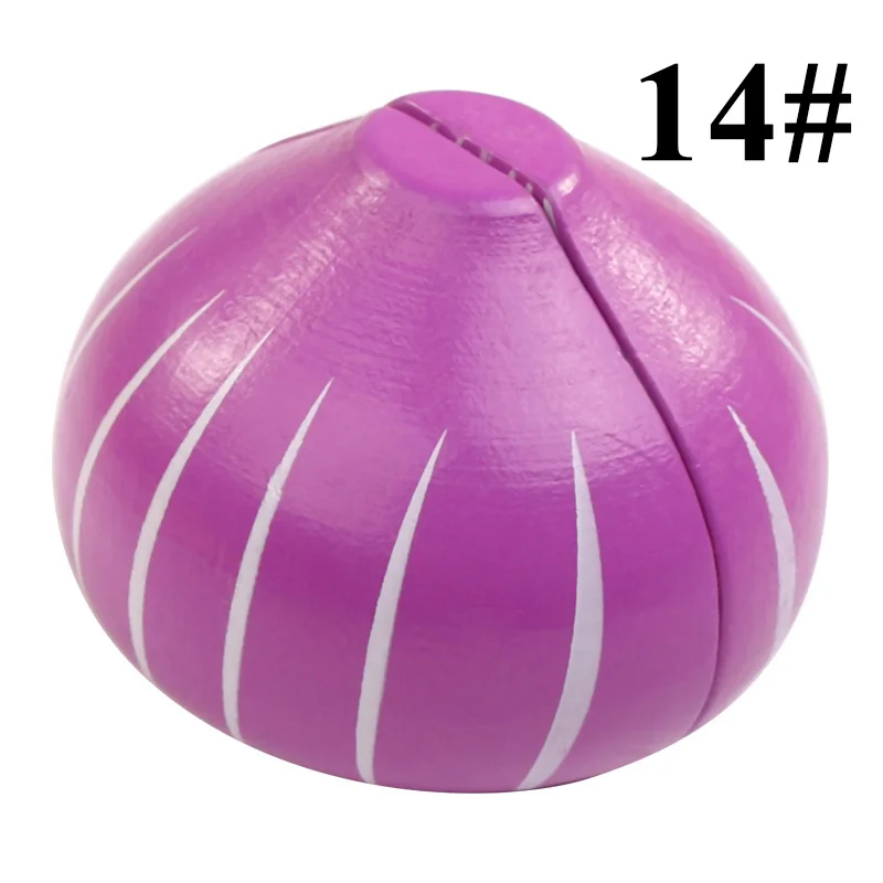 Деревянные игрушки для ролевых игр магнитные Соединенные фрукты/овощи детские