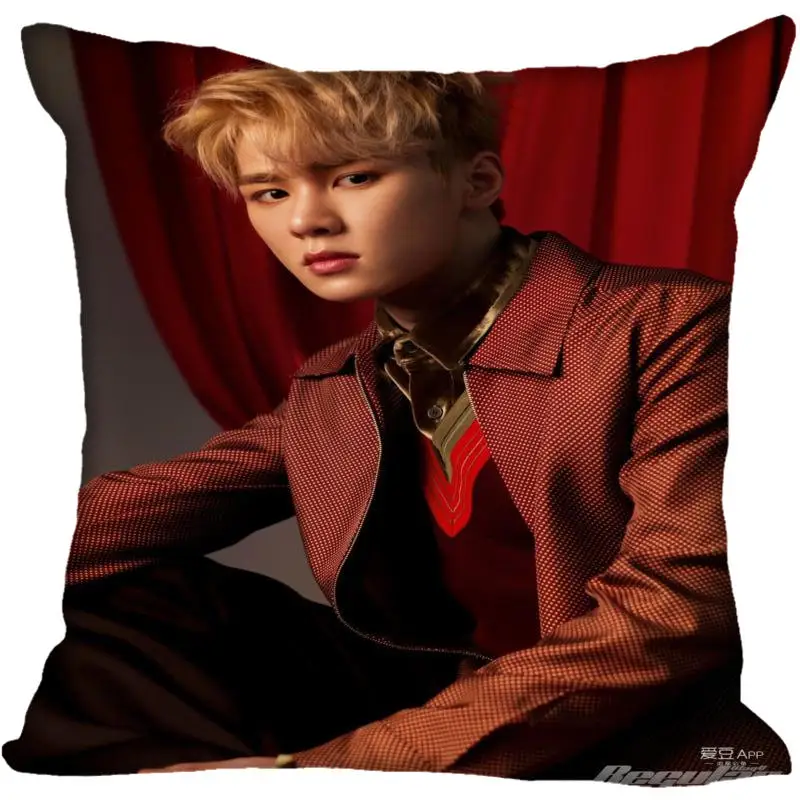 Новинка наволочки KPOP KEANE NCT с принтом квадратная шелковая наволочка домашние