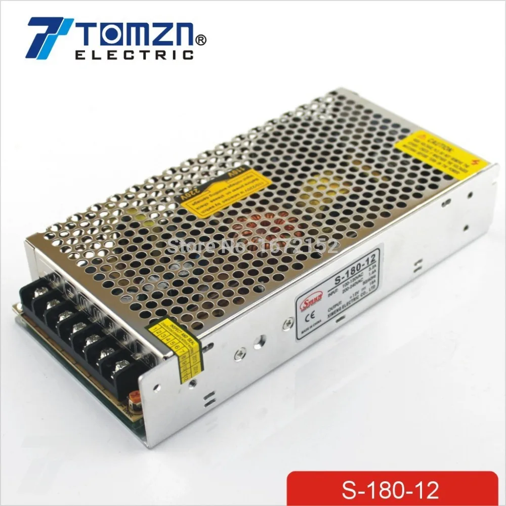 

180W 12V 15A Single Output Switching power supply for LED Strip light AC to DC