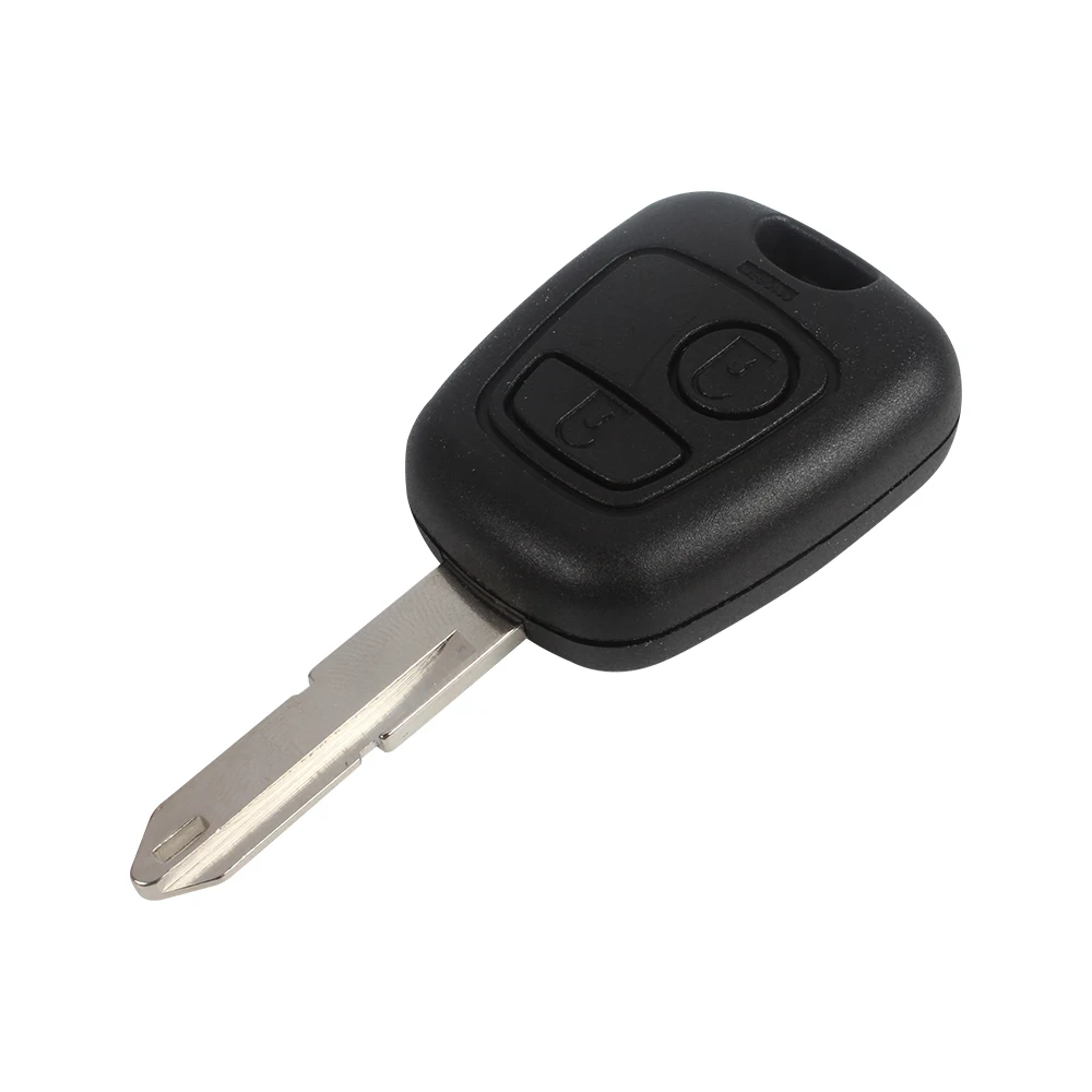 Vdiagtool 2 кнопки дистанционного авто ключ чехол оболочка крышка лезвие uucut для Peugeot