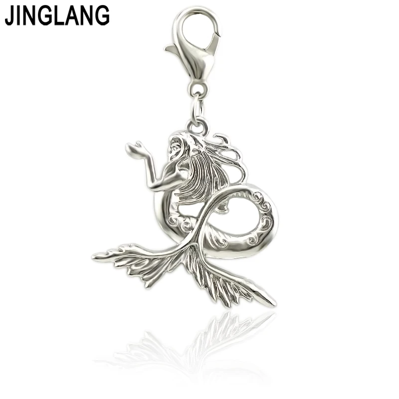 JINGLANG Хрустальная Русалочка подвеска Подвески Подходит для женщин оригинальный